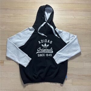 Adidas Black and White Apparel with Blue Tag